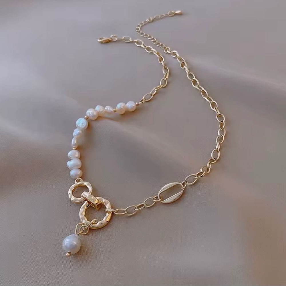 🌟 Natural Freshwater Pearl Necklace